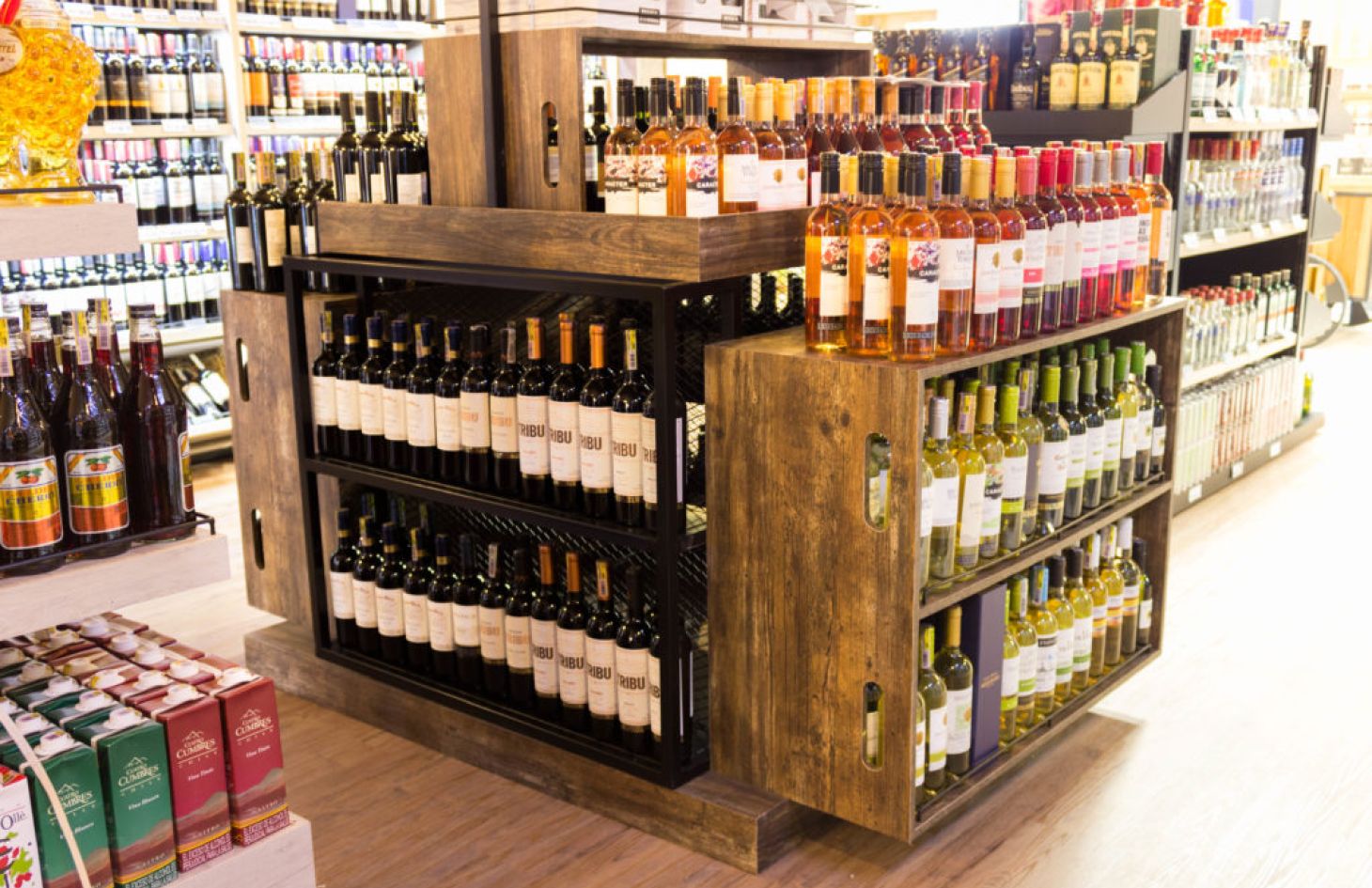 Wine and liquor cellar Supermarket and liquor store